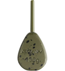 Грузило Brain In-Line Flat Lead 84g 2шт/уп green