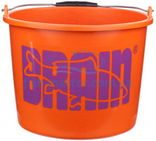 Brain bait bucket (plastic) 12 l orange