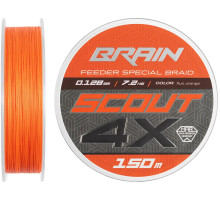 Cord Brain Scout 4X (2026) 150m (fluoro Orange) 0.163mm 9.8kg
