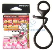 Застібка Decoy Spiral Snap 0, 10lb, 6 шт