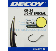 Крючок Decoy KR-24 Light Special #4, 10 шт.