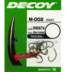 Decoy hook M-002 Eggy 10, 15 pcs.