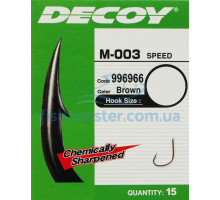 Крючок Decoy M-003 Speed 16, 15 шт.