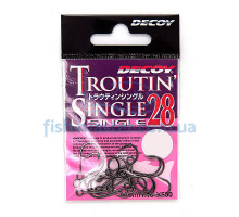Крючок Decoy Single 28 Troutin Single 8, 16 шт