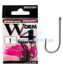 Гачок Decoy Worm4 Strong Wire #1/0 (9 шт/уп)