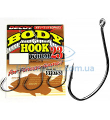 Крючок Decoy Worm 23 Body Hook 4, 9 шт