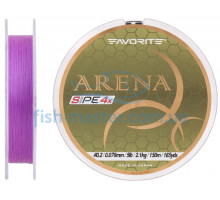 Шнур Favorite Arena PE 4x 150m (purple) #0.2/0.076mm 5lb/2.1kg