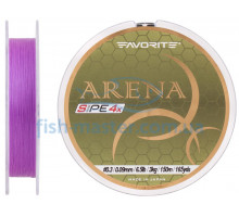 Шнур Favorite Arena PE 4x 150m (purple) #0.3/0.09mm 6.5lb/3kg