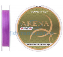 Cord Favorite Arena PE 4x 100m (purple) # 0.175 / 0.071mm 3.5lb / 1.4kg