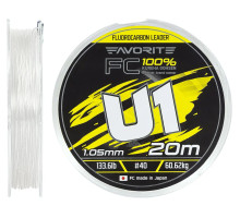 Флюорокарбон Favorite U1 FC 7m #35/0.98mm 116.8lb/52.97kg