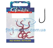 Гачок Gamakatsu BKD-5260B Red Worms 60cm Bronze # 8 10шт 0.20mm