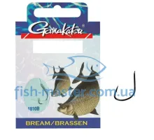 Крючок Gamakatsu BKS-1810B Bream Feeder 75cm Bronze #8 10шт 0.18mm