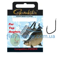 Hook Gamakatsu BKS-2210R Bream Feeder 100cm Red # 10 10pcs 0.16mm