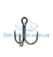 Гачок Gamakatsu потрійний Treble 18NS Black # 1/0 6 шт