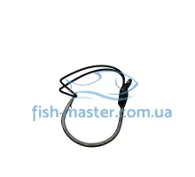 Гачок Gamakatsu Worm 318 Wacky Weedless Black # 2/0 4шт