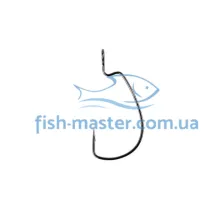 Offset hook Gamakatsu Worm 330 Black # 2/0 6pcs