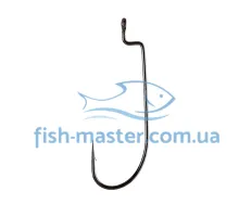 Гачок Gamakatsu офсетний Worm 34 Black # 6/0 4шт