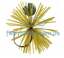 Hook Gamakatsu Rubber Jig Wacky Head Green Pumpkin 3.5g 2pcs