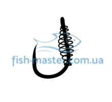Гачок Gamakatsu LS-3323F Spiral N / L Black # 8 5шт
