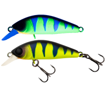Воблер Jackall Chubby Minnow 35mm 2.3g UV Mat Chart Perch