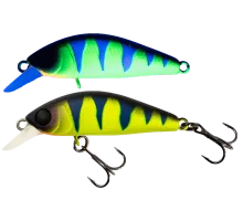 Wobbler Jackall Chubby Minnow 35mm 2.3g UV Mat Chart Perch