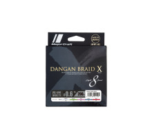 Шнур Major Craft Dangan X X8 200m (Multi Color) #1.0/0.13mm 20lb/9.0kg