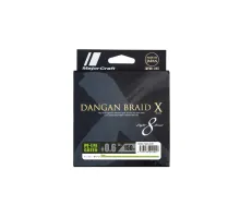 Шнур Major Craft Dangan X X8 150m (Light Green) #1.2/0.16mm 25lb/11.3kg