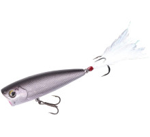 Wobbler Major Craft Ceana Popper 70F 70mm 12g #003 BLACK BACK SILVER