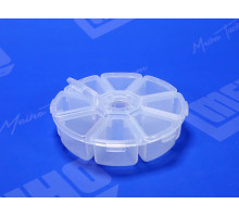 Коробка Meiho Pc-110 Ø110x28mm Clear