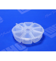 Коробка Meiho Pc-110 Ø110x28mm Clear