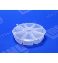 Коробка Meiho Pc-110 Ø110x28mm Clear