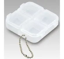 Коробка Meiho Square 4 case 66x66x18mm Clear