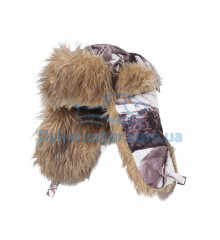 Hat with earflaps Norfin HUNTING White 750 XL