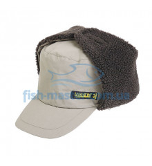 Cap with earflaps on a membrane (with a visor) Norfin Inari Gray XL