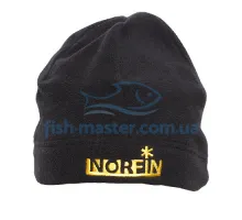 Шапка флісова Norfin (чорна) FLEECE XL