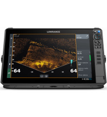 Lowrance HDS-12 PRO echo sounder with Active Imaging HD transducer