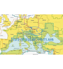 Карта Navionics Днепр и Средиземное-Черное море