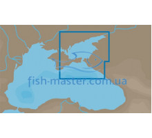 Карта С-МАР Азовское море, восточная часть Черного моря