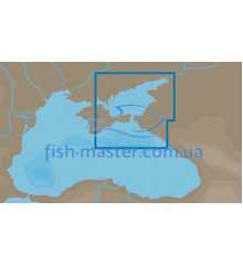 Карта С-МАР Азовское море, восточная часть Черного моря
