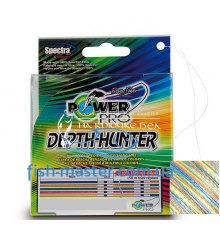 Шнур Power Pro 300m Depth-Hunter Multi Color 0.15mm 9kg / 20lb
