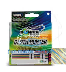 Шнур Power Pro 1600m Depth-Hunter Multi Color 0.23mm 15kg / 33lb
