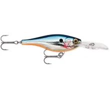 Воблер Rapala Shad Rap Suspend 70mm 12g 2.1-4.5m #SB