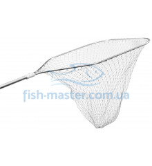Select landing net, medium aluminum Handle length - 120 cm, Dimensions (H / W) - 55/55 cm