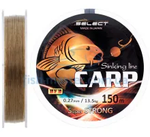 Леска Select Carp 0.27 green/brown, 13.5 kg 150m
