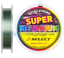 Волосінь Select Metanium 0.28 мм 7.4 кг темно-зелена 150 м