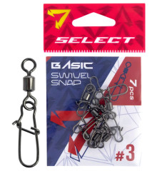 Вертлюжок с застежкой Select Basic Swivel Snap #4 (8 шт / уп)