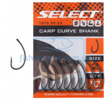 Крючок Select Carp Curve Shank 8, 10 шт/уп