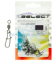 Вертлюжок с застежкой Select SF0034 size 8, 10 шт.