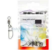 Swivel with clasp Select SF0036 size 4, 10 pcs.