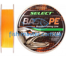 Шнур Select Basic PE 150m  orange 0.22mm 30LB/13.6kg